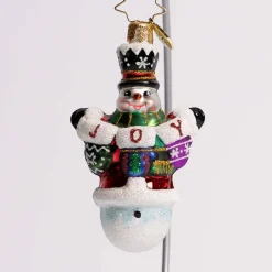Crochet All Day Glass Gem Ornament