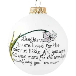 Daughter Lily Ornament