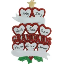 Eight Grandkids Ornament