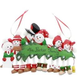 Family With Snowtree