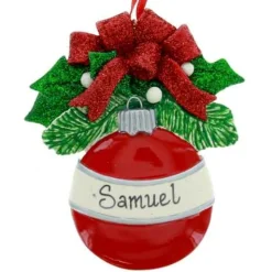 Fancy Red Ornament