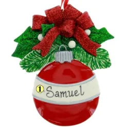Fancy Red Ornament