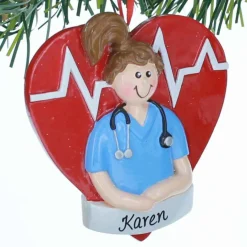 Female Nurse Ornament
