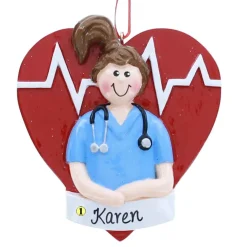 Female Nurse Ornament