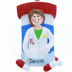 Female Pharmacist Ornament