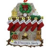 Fireplace With Stocking Family Of 6