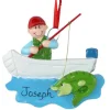 Fisherman In Boat