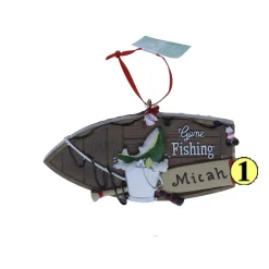 Fishing Boat Ornament
