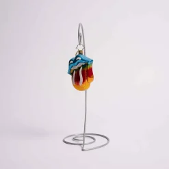 Forty Licks Rolling Stones Glass Gem Ornament