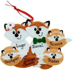 Fox Family Of 5
