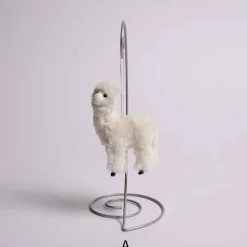Furry Alpaca Ornament