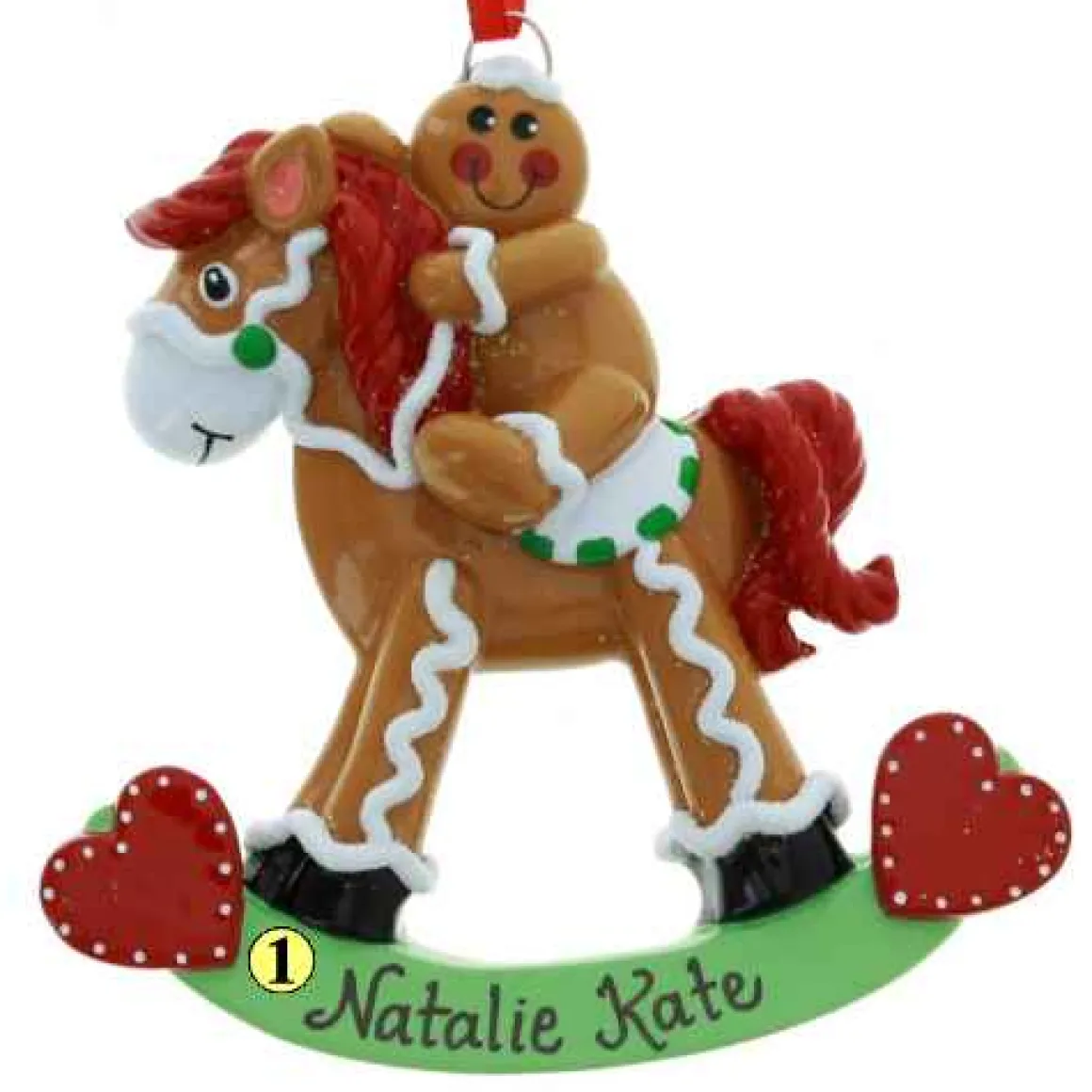 Gingerbread Rocking Horse