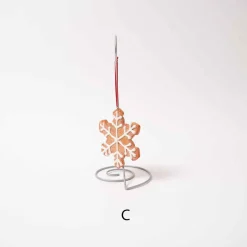 Gingerbread Snowflake