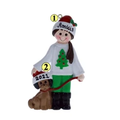 Girl Pals With Dog