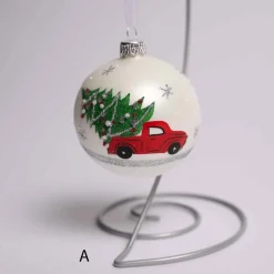 Glass Ball With Truck