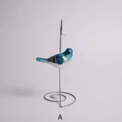 Glass Bluebird Ornament