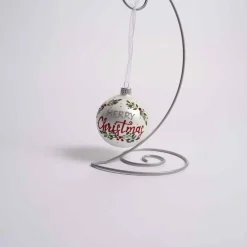Glass Merry Christmas Ball
