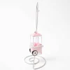 Glass Pink Cotton Candy Machine