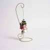 Glass Snowman Tree Ornament
