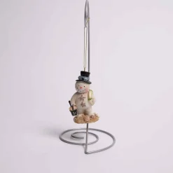 Glitter Beach Snowman Ornament