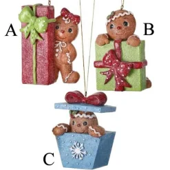 Glitter Gingerman In Gift