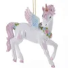 Glittered Unicorn Ornament