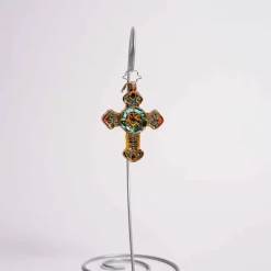 Golden Delight Glass Gem Ornament