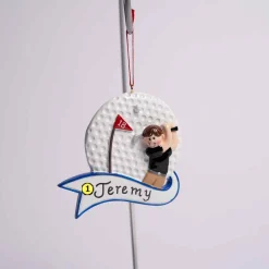 Golf Boy Ornament