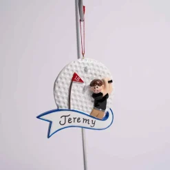 Golf Boy Ornament