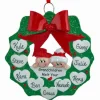 Grandchildren Wreath Family Of 9