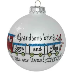 Grandson Hand Painted Ball