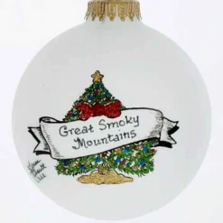 Great Smoky Mountains Christmas Tree Ornament