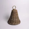 Grey Rattan Large Bell