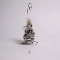 Grey Squirrel Ornament