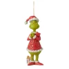 Grinch With Large Heart Ornament