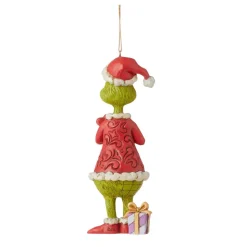 Grinch With Large Heart Ornament