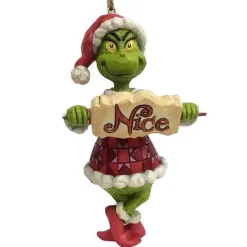 Grinch With Naughty And Nice Sign