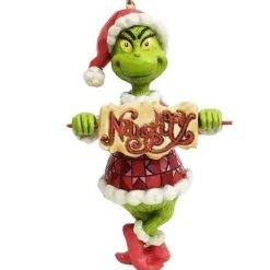 Grinch With Naughty And Nice Sign