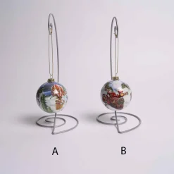 Hot Air Balloon Or Train Ball Ornament