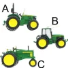 John Deere Tractor Ornament