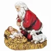 Kneeling Santa Ornament