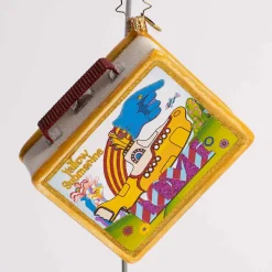 Lets Do Lunch Glass Ornament