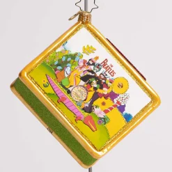 Lets Do Lunch Glass Ornament