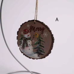 Lighted Snowman Ornament