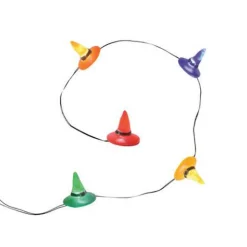 Lit Witch Hat String Of Lights