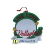 Live Love Volleyball Ornament