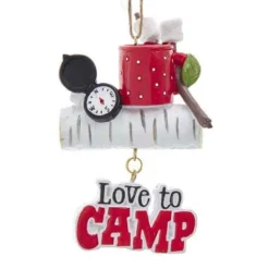 Love To Camp Ornament