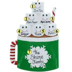 Marshmallow Mug Family Of 6