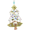 Metal Tree Nativity Ornament