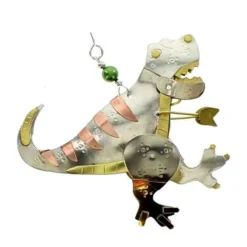 Metal T-Rex Ornament